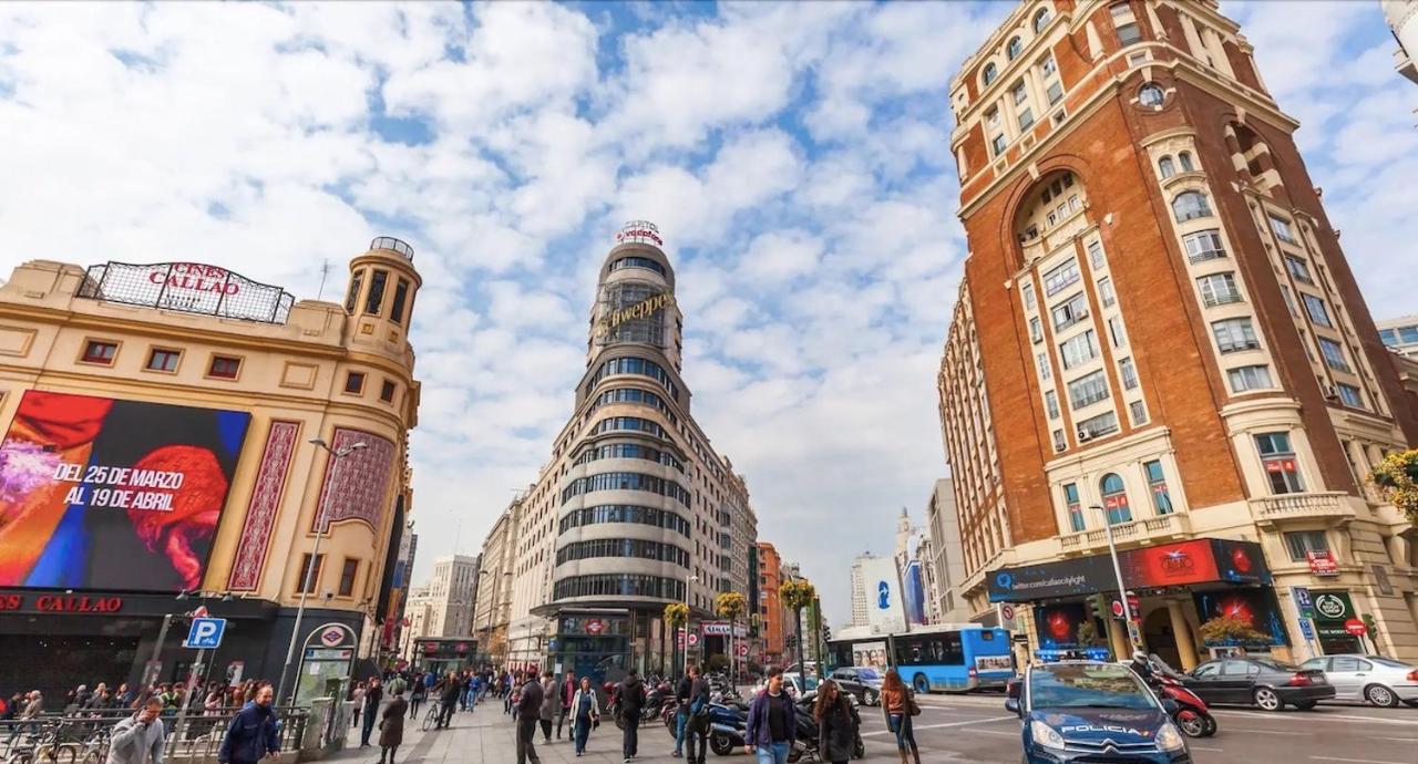 Apartments Plaza Callao Madrid Buitenkant foto